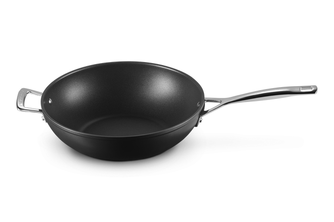 Le Creuset Toughened Non-Stick Stir-Fry Pan with Helper Handle 30cm image number 2