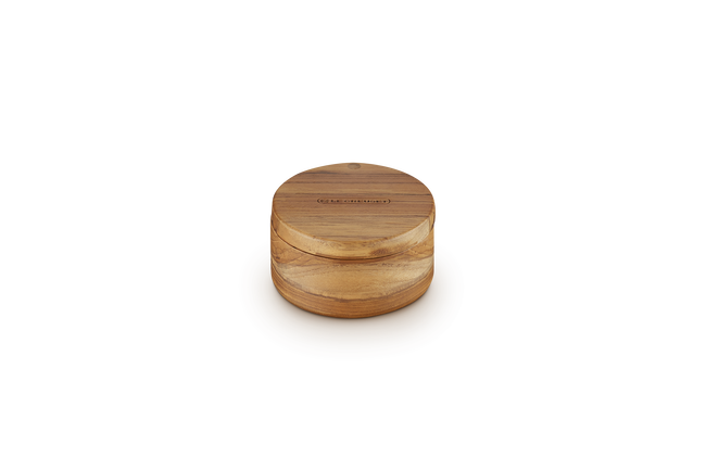 Le Creuset Teak Wood Salt Box Teak Wood image number 2