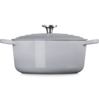 Le Creuset Cast Iron Signature Round Casserole 26cm Ch&acirc;teauCh&acirc;teau image number 3
