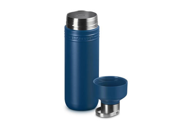 Le Creuset On The Go Insulated Water Bottle 1L Deep TealDeep Teal image number 1