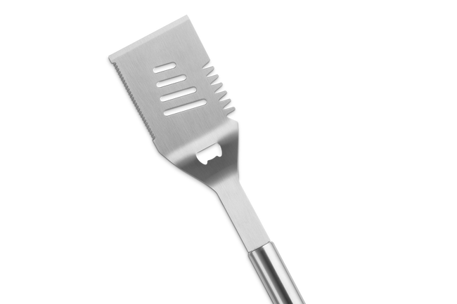 Le Creuset Alpine Outdoor Stainless Steel Slotted Turner Spatula 45cm image number 2