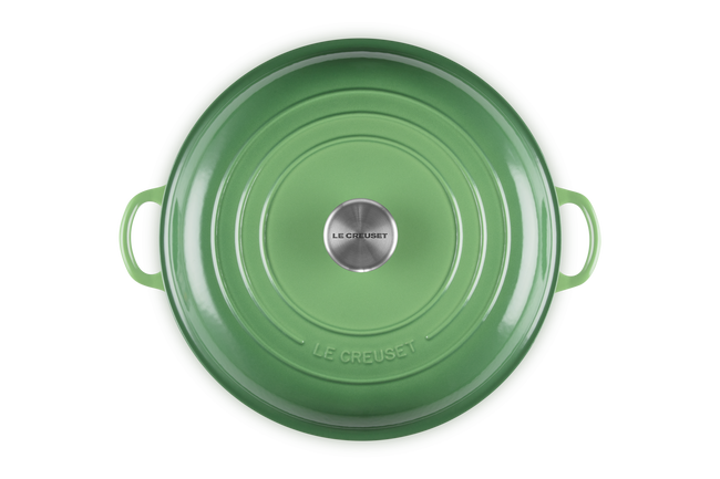 Le Creuset Cast Iron Classic Shallow Casserole 30cm BambooBamboo image number 5