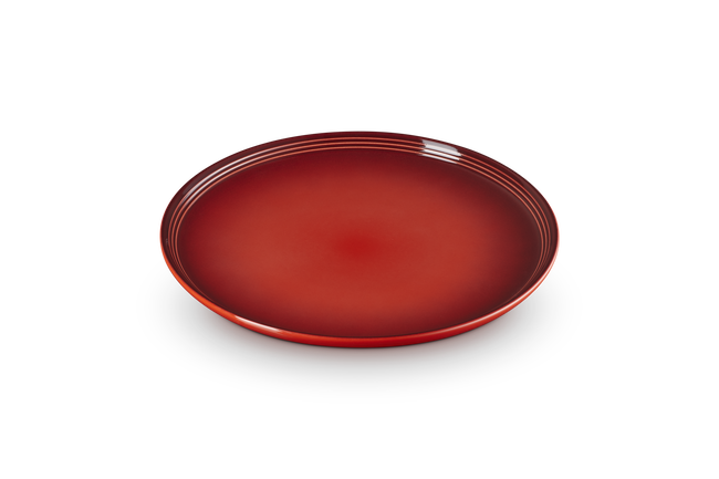 Le Creuset Stoneware Coupe Dinner Plate 27cm CeriseCerise image number 3
