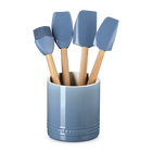 Le Creuset Stoneware Signature 5-Piece Utensil Set ChambrayChambray image number 1