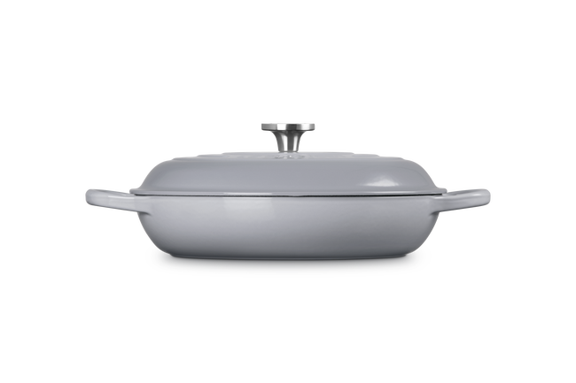 Le Creuset Cast Iron Signature Shallow Casserole 30cm Ch&acirc;teauCh&acirc;teau image number 3