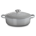Le Creuset Cast Iron Signature Risotto Pot 24cm Mist GreyMist Grey image number 1