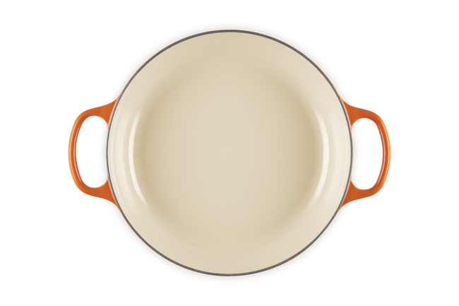Le Creuset Cast Iron Signature Shallow Casserole 30cm FlameFlame image number 4