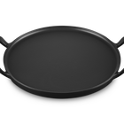 Le Creuset Cast Iron Alpine Outdoor Pizza Pan 35cm Matte Black image number 2