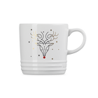 Le Creuset Stoneware Noel London Mug Rudolph 350ml White image number 3