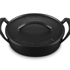 Le Creuset Cast Iron Alpine Outdoor Shallow Casserole 28cm Matte Black image number 2
