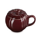 Le Creuset Stoneware Pumpkin Mug 400ml GarnetGarnet image number 2