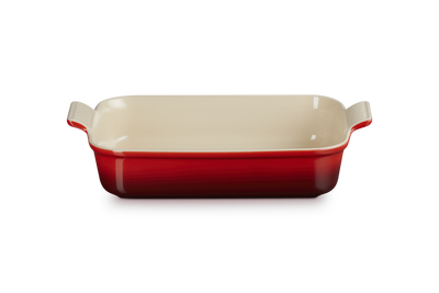 Le Creuset Stoneware Rectangular Dish Heritage 32cm Cerise