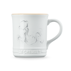 Le Creuset Stoneware Seattle Mug Aquarius 400ml White image number 3