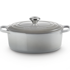 Le Creuset Cast Iron Signature Oval Casserole 31cm Mist GreyMist Grey image number 1
