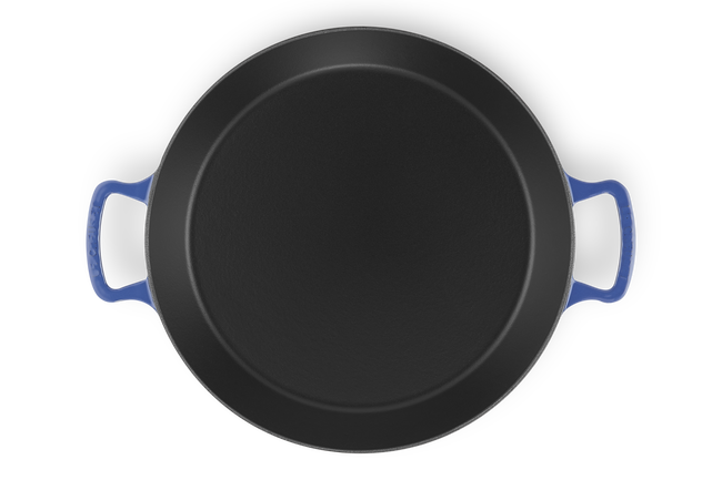 Le Creuset Cast Iron Classic Paella Pan 34cm CobaltCobalt image number 4