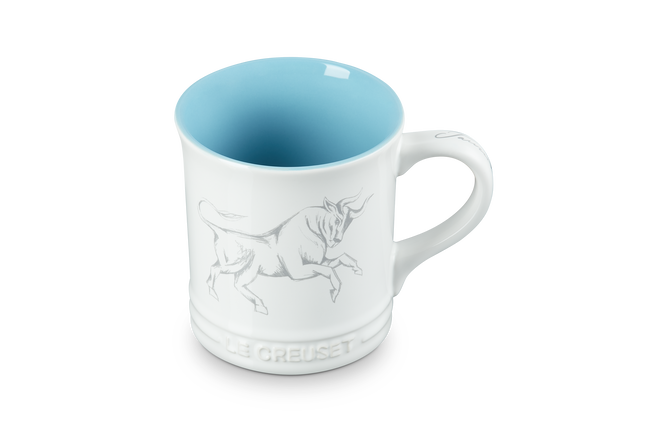 Le Creuset Stoneware Seattle Mug Taurus 400ml White image number 2