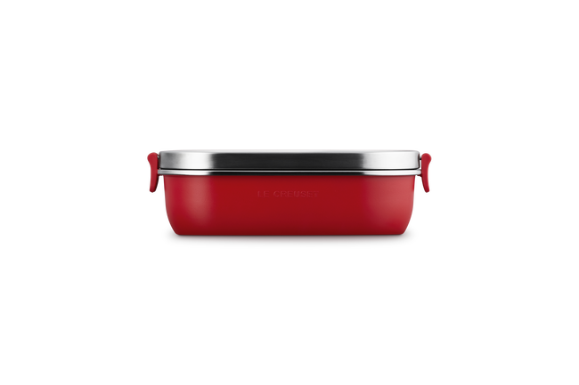 Le Creuset On The Go Lunch Box 900ml CeriseCerise image number 4