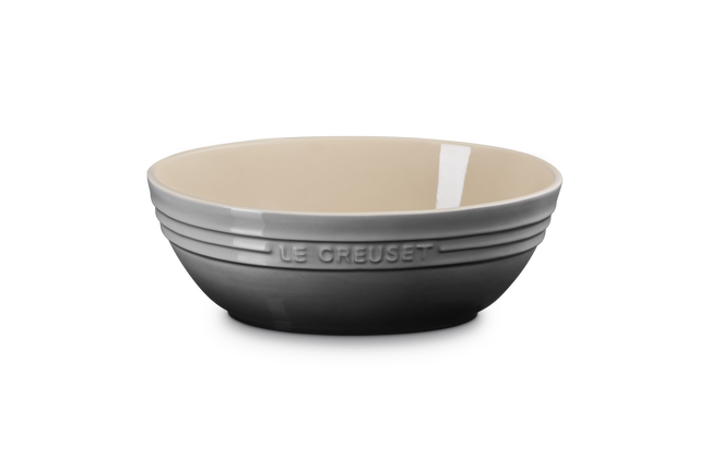 Le Creuset Stoneware Oval Serving Bowl 3.2L FlintFlint image number 1