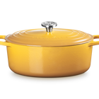 Le Creuset Cast Iron Signature Oval Casserole 31cm NectarNectar image number 1