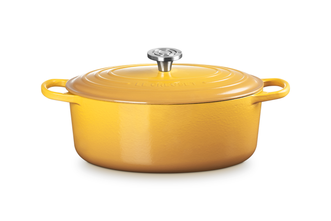 Le Creuset Cast Iron Signature Oval Casserole 31cm NectarNectar image number 1