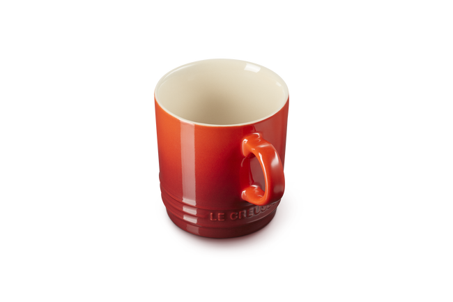 Le Creuset Stoneware London Cappuccino Mug 200ml CeriseCerise image number 7
