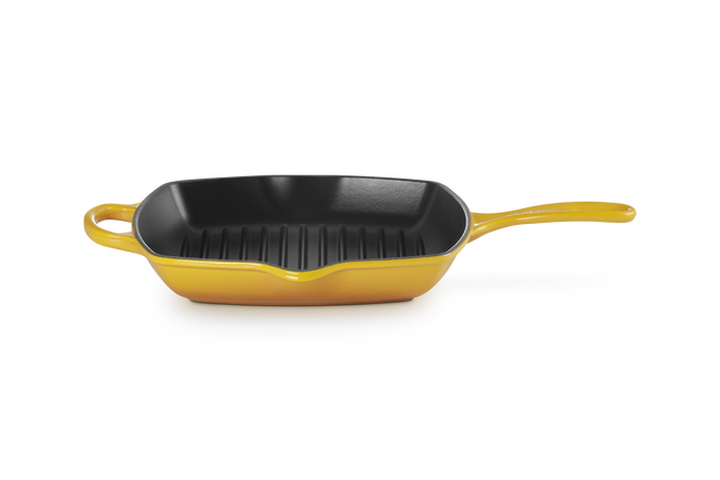 Le Creuset Cast Iron Signature Square Skillet Grill 26cm NectarNectar image number 1