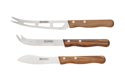 Le Creuset Set of 3 Cheese Knives