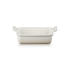 Le Creuset Stoneware Rectangular Dish Heritage 19cm MeringueMeringue image number 1