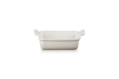 Le Creuset Stoneware Rectangular Dish Heritage 19cm Meringue