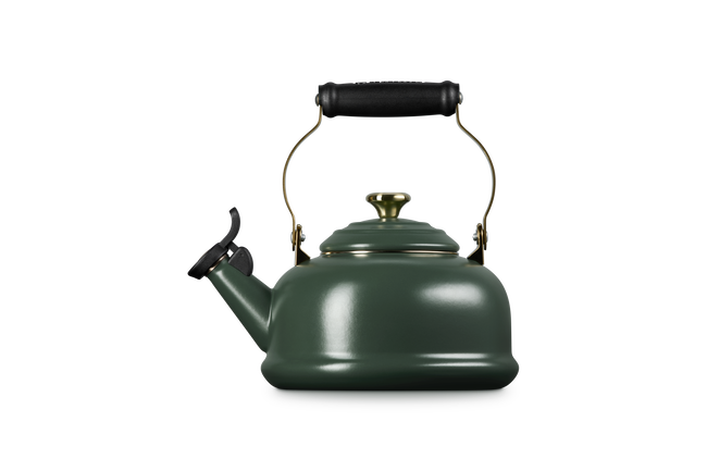 Le Creuset Whistling Teakettle with Gold Knob 1.6L For&ecirc;tFor&ecirc;t image number 3