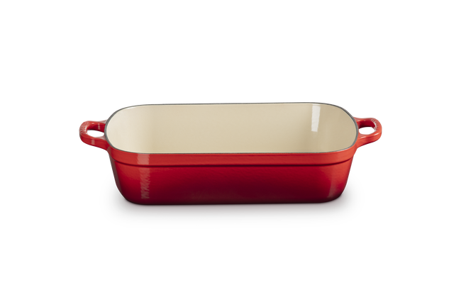 Le Creuset Cast Iron Signature Multifunction Roaster 33cm Cerise image number 2