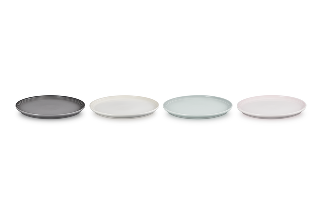 Stoneware Coupe Set of 4 Side Plates image number 5