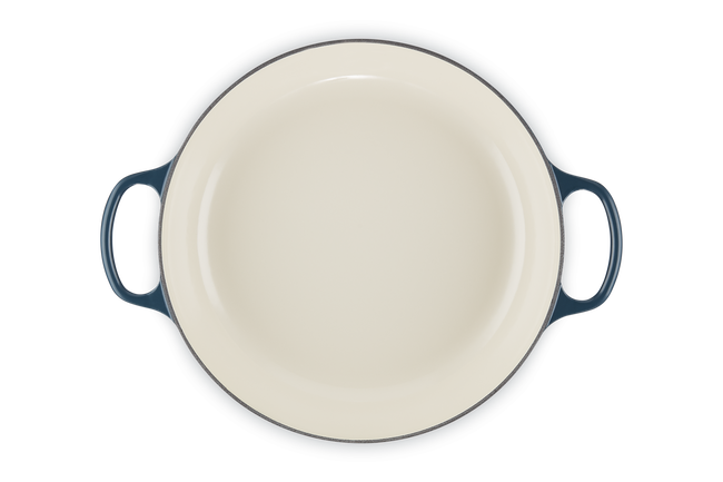 Le Creuset Cast Iron Signature Shallow Casserole 32cm AgaveAgave image number 5