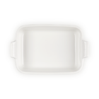 Le Creuset Stoneware Rectangular Dish Heritage 26cm MeringueMeringue image number 4