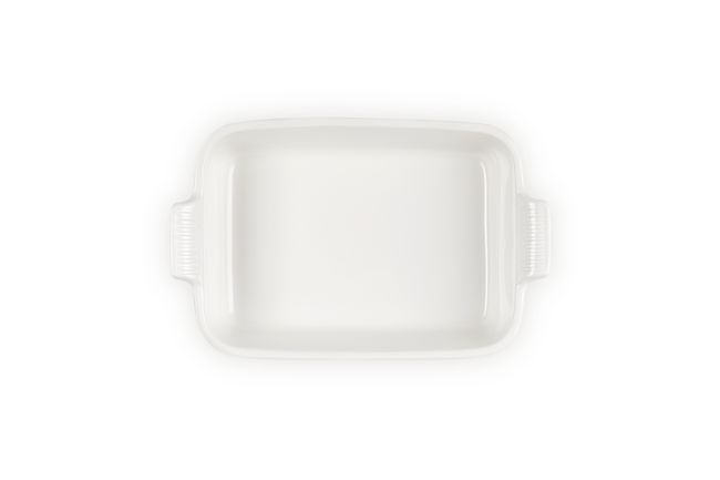 Le Creuset Stoneware Rectangular Dish Heritage 26cm MeringueMeringue image number 4