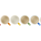Stoneware Rainbow Set of 6 Vancouver Cappuccino Mugs image number 5
