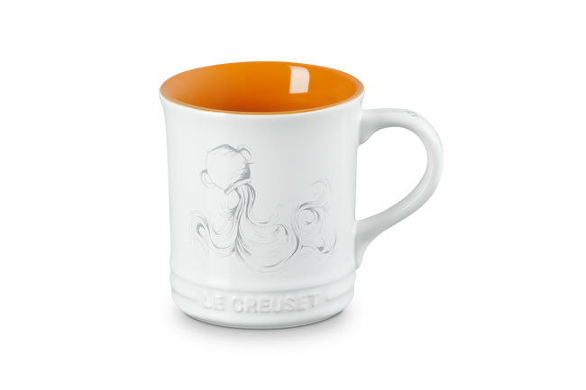 Le Creuset Stoneware Seattle Mug Aquarius 400ml White image number 1