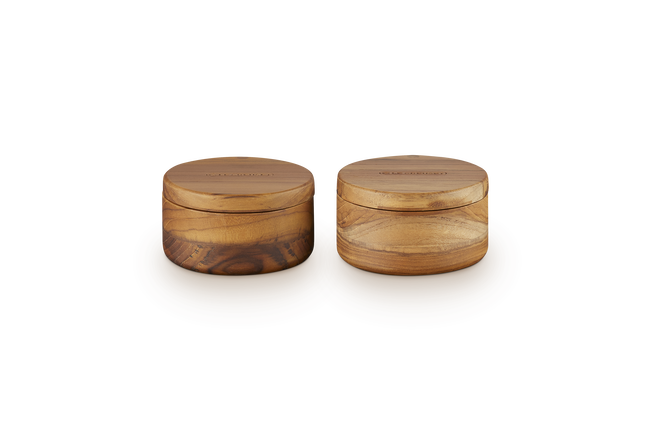 Le Creuset Teak Wood Salt Box Teak Wood image number 9
