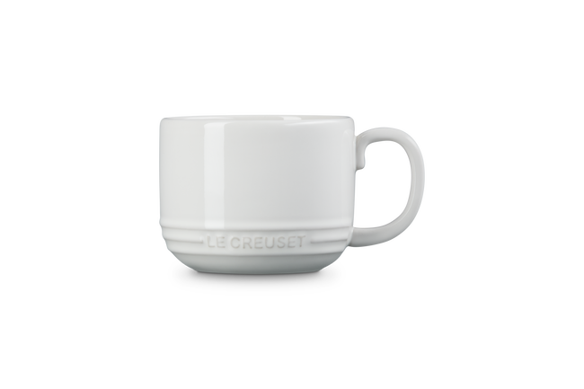 Le Creuset Stoneware San Fran Mug 250ml WhiteWhite image number 3
