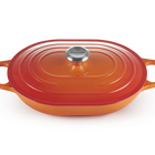 Le Creuset Cast Iron Signature Oblong Casserole 31cm image number 4