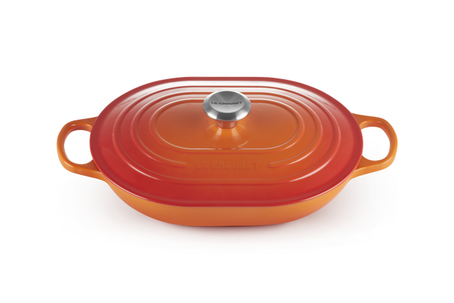 Le Creuset Cast Iron Signature Oblong Casserole 31cm image number 4