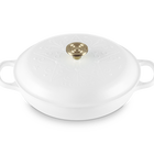 Le Creuset Signature Cast Iron Shallow Casserole L'Etoile Relief 30cm CottonCotton image number 2