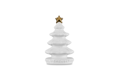 Le Creuset Stoneware Christmas Tree Pie Vent with Gold Star