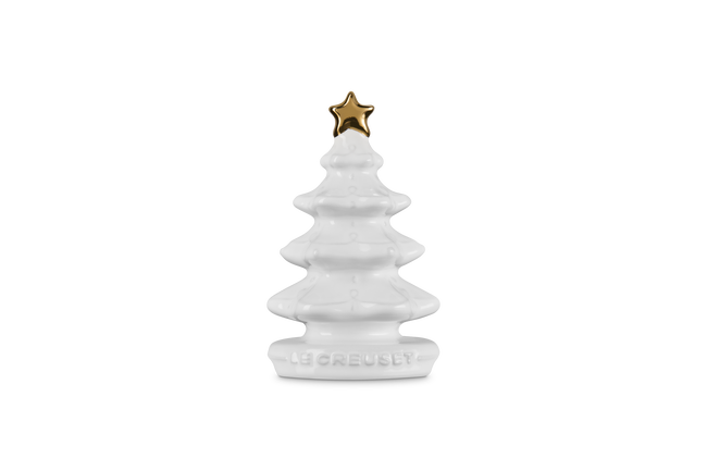 Le Creuset Stoneware Christmas Tree Pie Vent with Gold Star image number 1