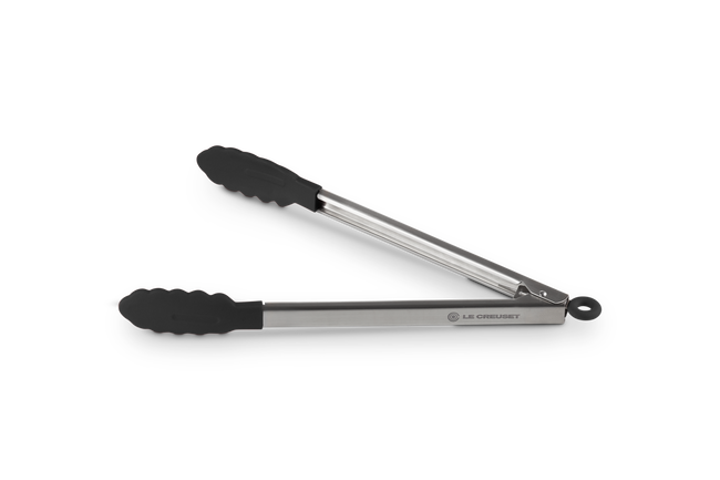 Tongs with Silicone TipMatte Black image number 2