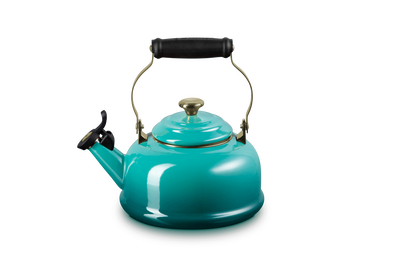 Le Creuset Whistling Teakettle with Gold Knob 1.6L