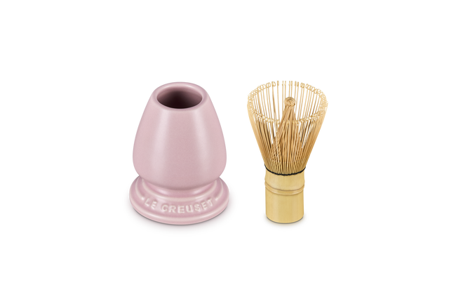 Le Creuset Serenity Matcha Whisk with Stand Sugar PinkSugar Pink image number 4