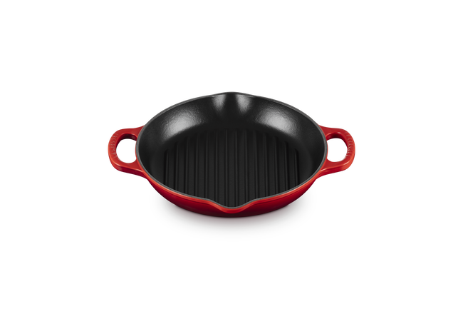 Le Creuset Cast Iron Signature Deep Round Grill 25cm image number 2