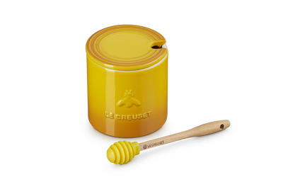Stoneware Signature Honey Pot with Dipper