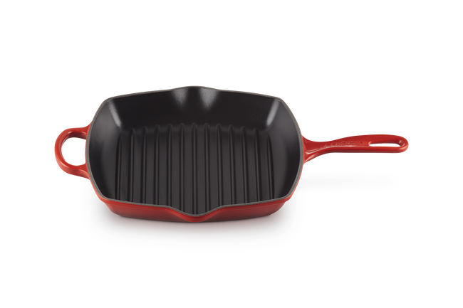 Le Creuset Cast Iron Signature Square Skillet Grill 26cm image number 2
